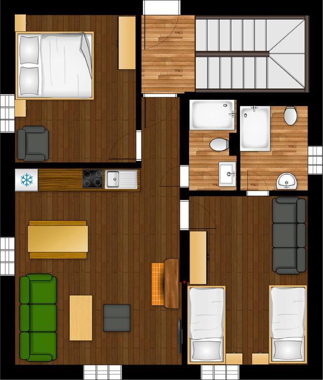 Apartment House Kongen Demänovská Dolina Kamer foto